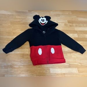 Disney Parks authentic Mickey Mouse Hoodie- Small